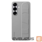 Tagakaaned Samsung  Samsung Standing Grip Case EF-GS936CJEGWW Silicone Case with Holder / Stand for Samsung Galaxy S25+ - Gray 