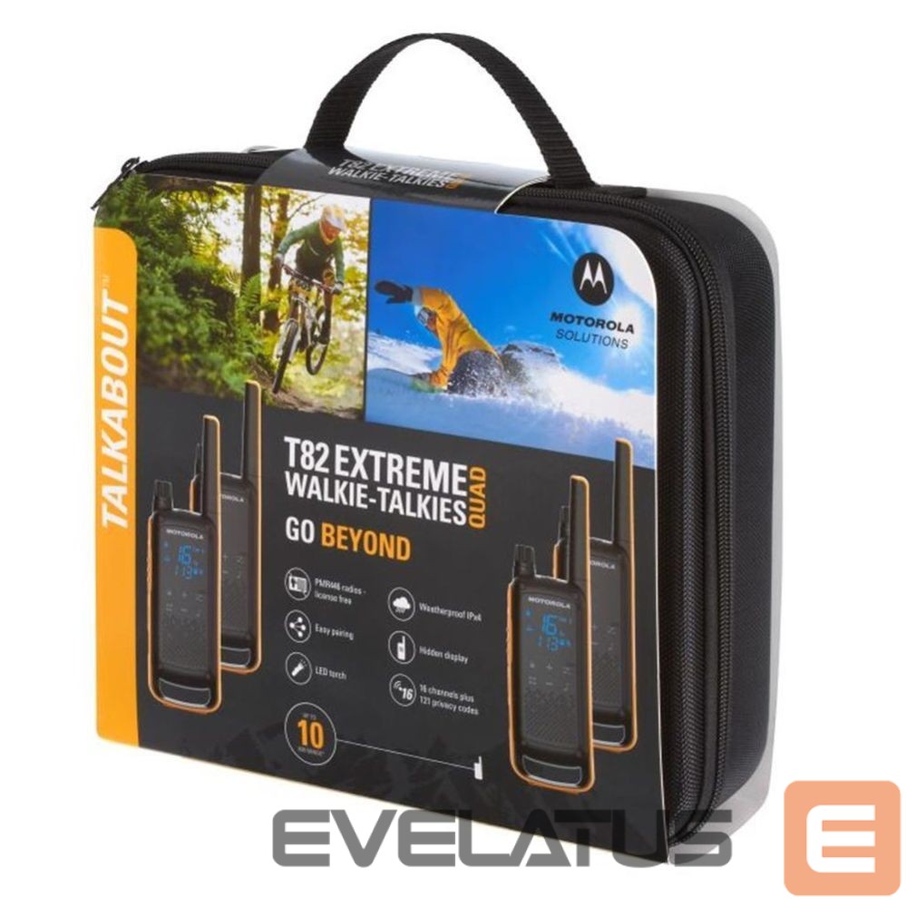 Raadio Motorola Motorola Talkabout T82 Extreme quad-pack