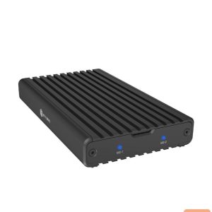 Juhtmevabad kõrvaklapid Raidsonic  IB-2817M-C32 | Enclosure for 2x NVMe SSD with USB 3.2 Gen 2x2 Type-C connection 