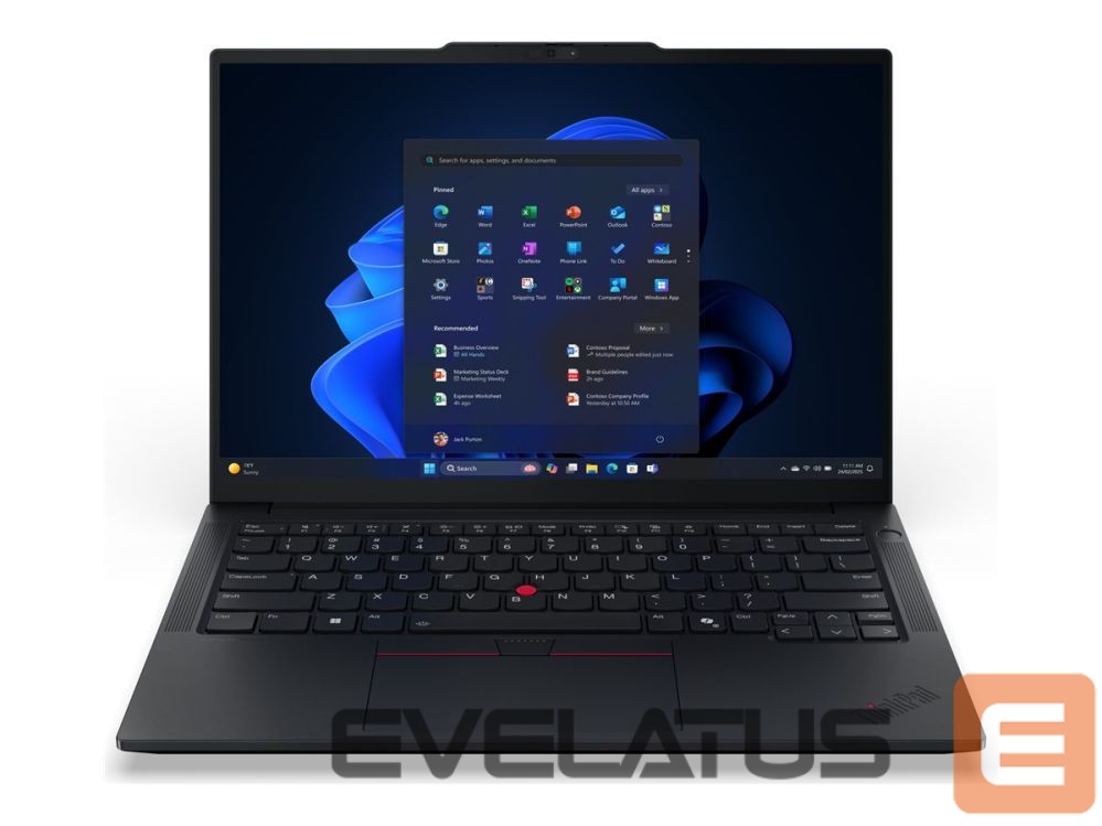 Sülearvuti Lenovo ThinkPad E14 G7 Intel | Black | 14 " | IPS | WUXGA | 1920 x 1200 pixels | Anti-glare | Intel Core Ultra 7 | 258V | 32 GB | Soldered LPDDR5x | Solid-state drive capacity 512 GB | Intel Arc Graphics 140V | Windows 11 Pro | 802.11ax | Bluetooth version 5.3 | Keyboard language English | Keyboard backlit | Warranty 36 month(s) | Battery warranty 12 month(s)