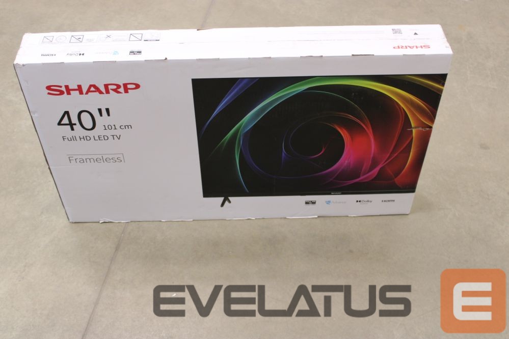 Televiisorid Sharp SALE OUT. 40HA1205E 40" (101cm) Full HD TV | SALE OUT. 40HA1205E | 40 | FHD | Black | DAMAGED PACKAGING