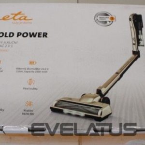 Tolmuimeja ETA  SALE OUT.  Vacuum Cleaner | Gold Power 1212 90000 | Cordless operating | 250 W | 21.6 V | Operating time (max) 35 min | Cream | Warranty 24 month(s) | DEMO, USED 