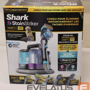 Tolmuimeja Shark  SALE OUT.  StainStriker HairPro Deep cleaner PX250EUT |  USED, DIRTY, MISSING 1 UNIT LIQVID BOTTLE 