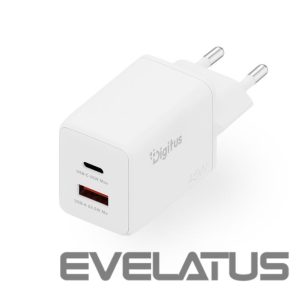 Muu arvutitarvik Digitus  USB GaN Charger 45W, 1x USB-C, 1x USB-A | DA-10302 