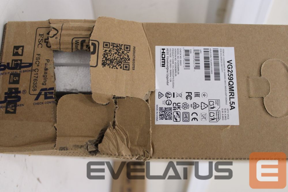 Monitorid Asus SALE OUT. | TUF Gaming VG259QMRL5A | 24.5 " | Fast IPS | 16:9 | 310 Hz | 1 ms | 1920 x 1080 pixels | 400 cd/m² | HDMI ports quantity 2 | DAMAGED PACKAGING