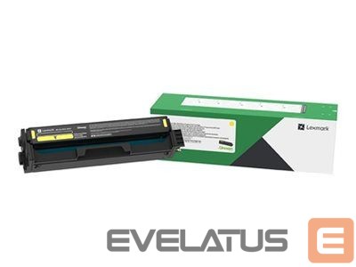 Tarvikud ja tarvikud LEXMARK CS/CX331,431 Yel Rtn 4.5K Cartridge | 20N2HY0 | - High Yield - yellow - original - toner cartridge - LCCP, LRP | Toner cartridge | Yellow