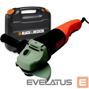 Kõrvaklapid Black & Decker  KG1202K-QS | Brushless Angle Grinder | 1200 W | 125 mm 
