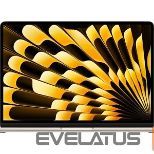 Sülearvuti Apple  MacBook Air 13"  M5 10C CPU, 10C GPU/24GB/1TB SSD/Starlight/SWE | 