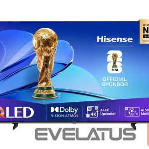 Televiisorid hisense  QLED TV | 75E7Q | 75 | Smart TV | VIDAA | 4K UHD | Black 