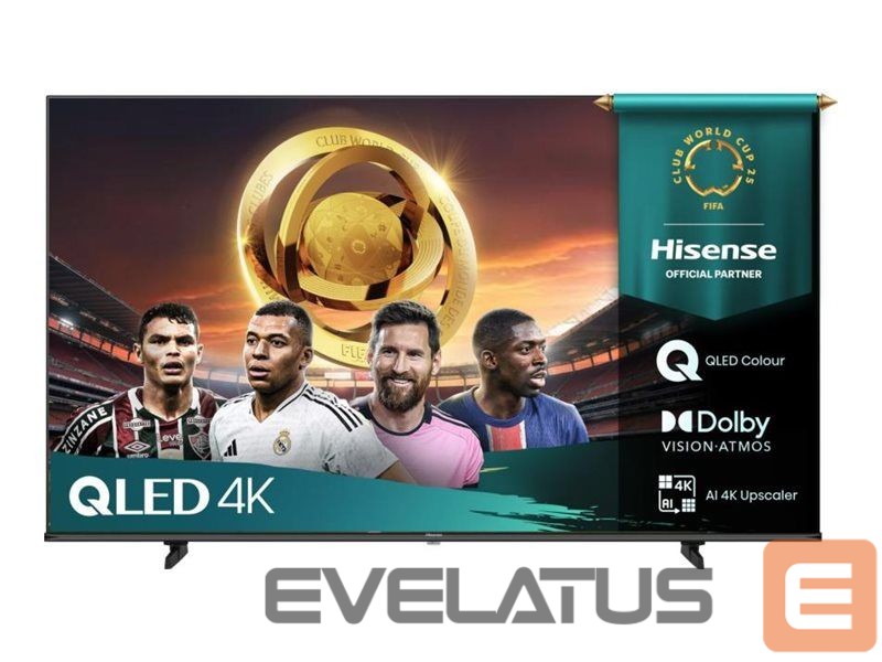Televiisorid hisense UHD QLED Smart TV | 43E7Q | 43" | Smart TV | VIDAA OS | UHD | Black