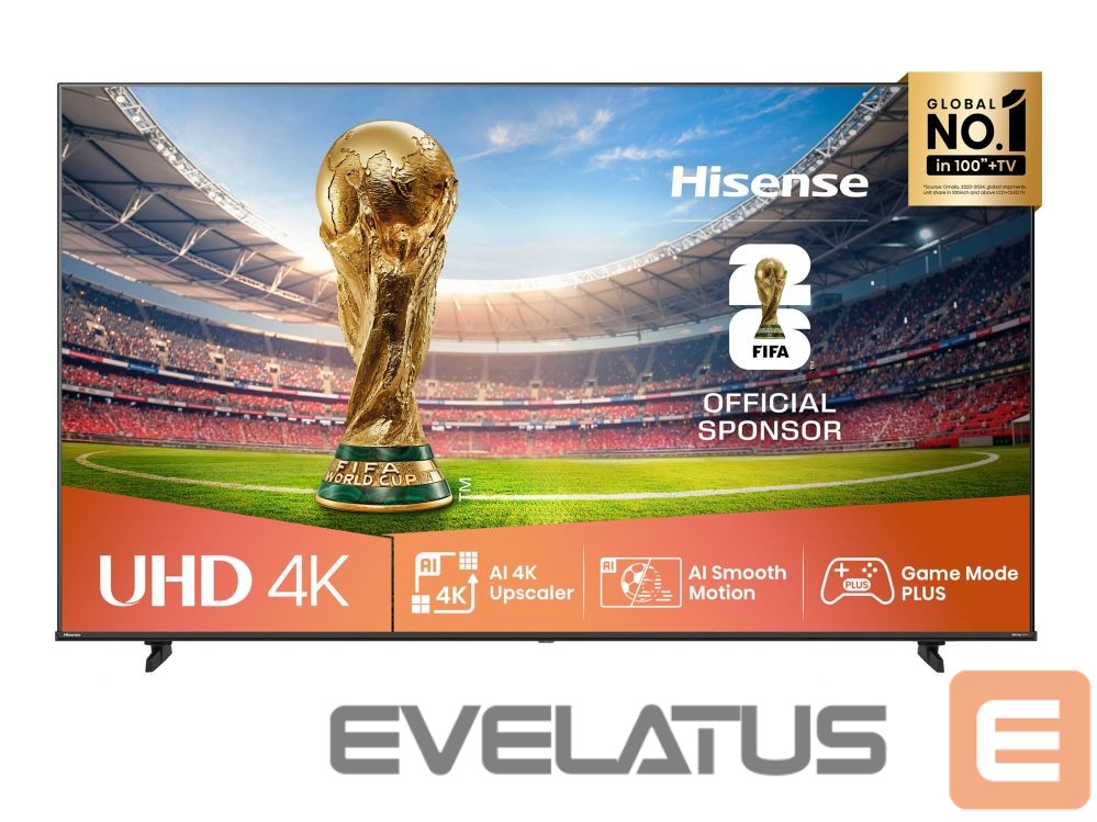 Televiisorid hisense 4K TV | 85A6Q | 85 | Smart TV | VIDAA | UHD | Black