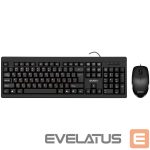 Arvuti klaviatuur Sven  Combo Keyboard+mouse KB-S320C black (104 keys, 1000DPI, 2+1 bt.) 