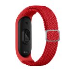 Rihm iLike  Mi Band 3/4/5/6 Braided Fabric Strap Red