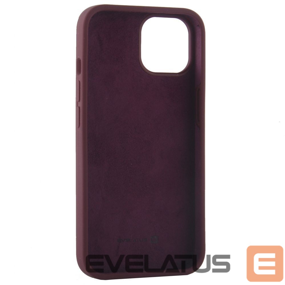 Tagakaaned Evelatus Apple iPhone 14 Pro 6.1 Premium Soft Touch Silicone Case Plum