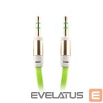 Helikaabel Forever Universal AUX cable 3.5 Green