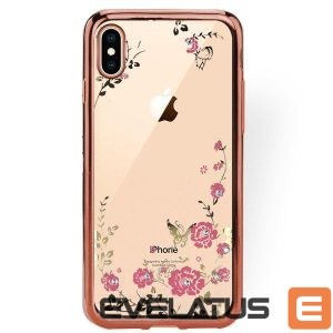 Tagakaaned GreenGo Apple Iphone XS MAX Back Case Flower Rose Gold