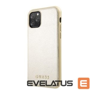 Tagakaaned Guess Apple iPhone 11 Pro Iridescent PU Leather Hard Case Gold