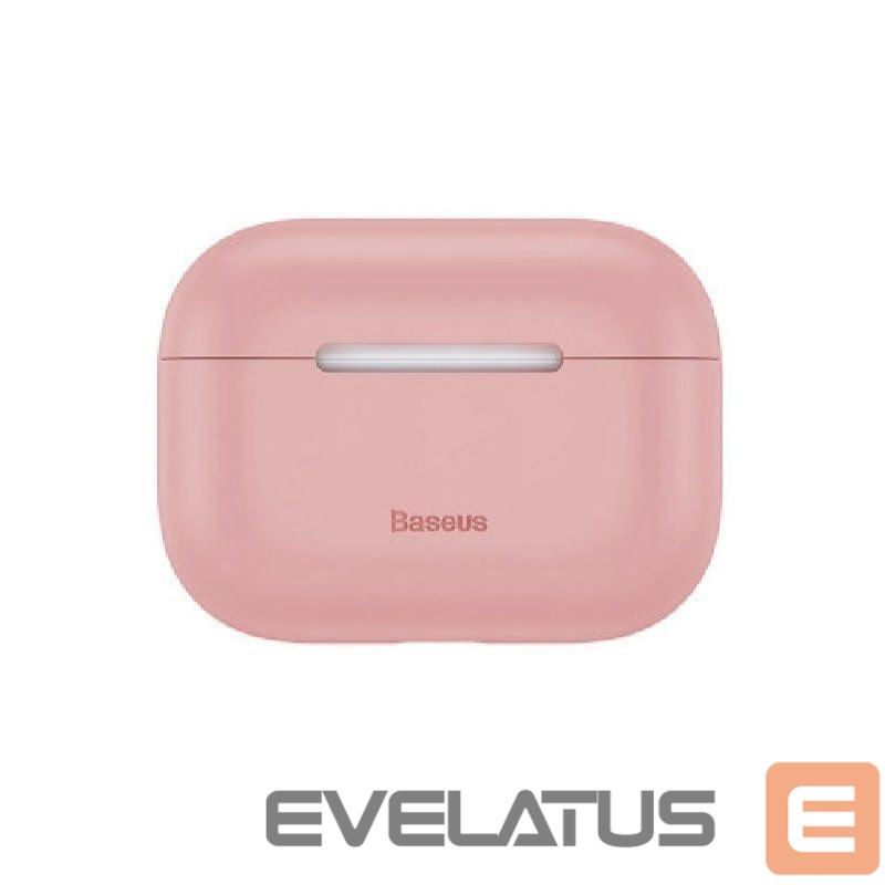 Korpus kõrvaklappidele Baseus AirPods Pro Silica Silicone-gel Protective case Pink