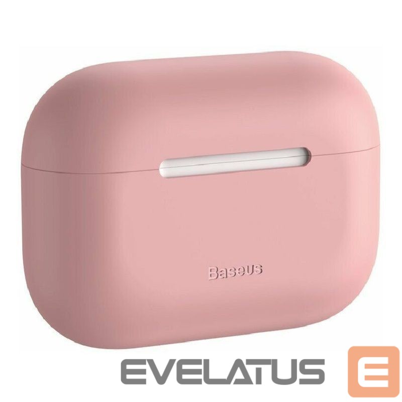 Korpus kõrvaklappidele Baseus AirPods Pro Silica Silicone-gel Protective case Pink