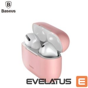 Korpus kõrvaklappidele Baseus  AirPods Pro Silica Silicone-gel Protective case Pink
