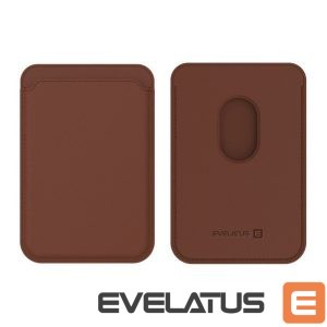 Universaal mobiiltasku Evelatus Universal iPhone Genuine leather wallet with MagSafe Brown