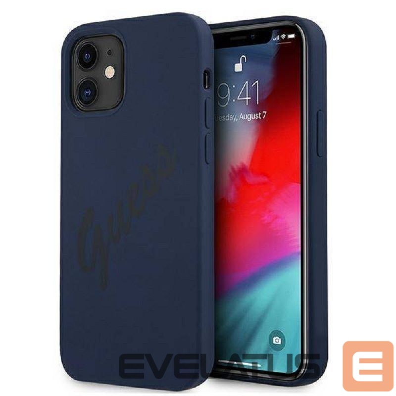Tagakaaned Guess Apple iPhone 12 Mini 5.4'' Vintage Cover Blue