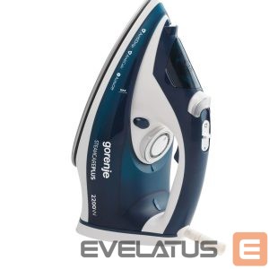 Triikrauad GORENJE  Steam Iron SIH2200TQC Steam Iron, 2200 W, Water tank capacity 300 ml, Continuous steam 30 g/min, Blue/White, Auto power off 