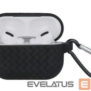 Korpus kõrvaklappidele iLike - Airpods Pro 2 / Airpods Pro Braid case Black