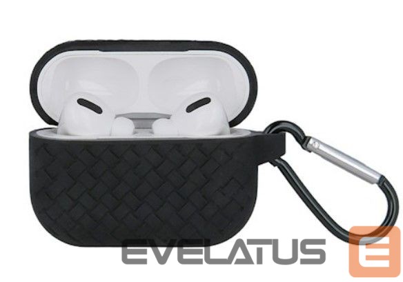 Korpus kõrvaklappidele iLike - Airpods Pro 2 / Airpods Pro Braid case Black