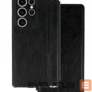 Kaaned - kaaned iLike Samsung GALAXY A34 5G RAZOR LEATHER BOOK HOLSTER Black