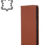Kaaned - kaaned iLike Samsung Galaxy A54 5G Genuine Leather Smart Pro case Brown