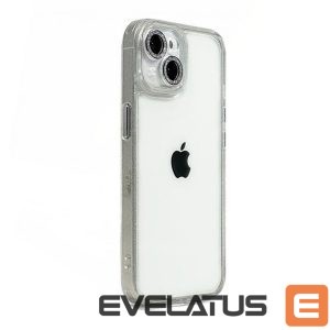 Tagakaaned iLike Apple iPhone 15 STARS LENS ACRYLIC COVER White