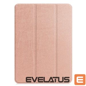 Kaaned iLike  iPad 10.9 10t Gen Tri-Fold Eco-Leather Stand Case Rose Gold