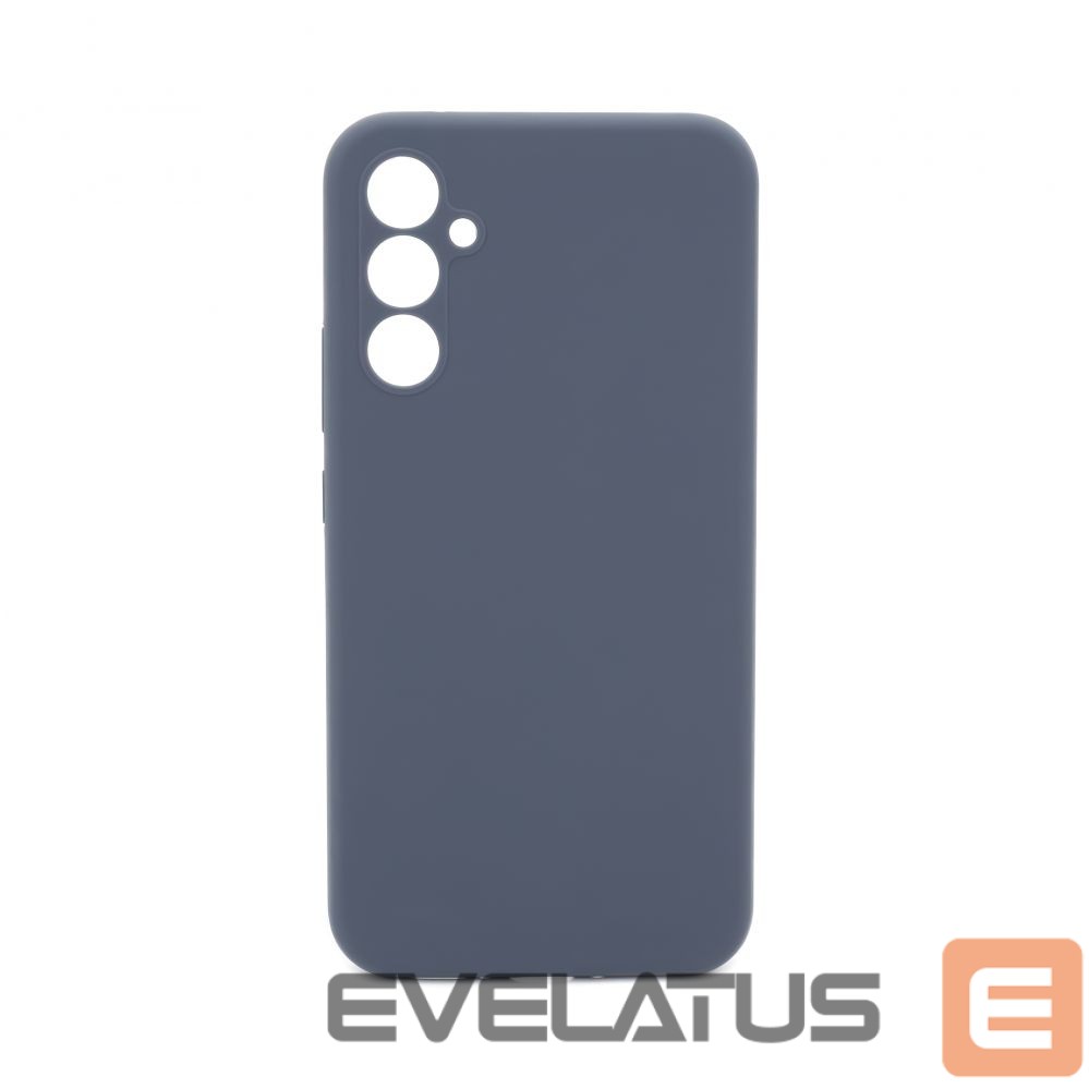 Tagakaaned Evelatus Samsung Galaxy A54 Premium Soft Touch Silicone Case Midnight Blue