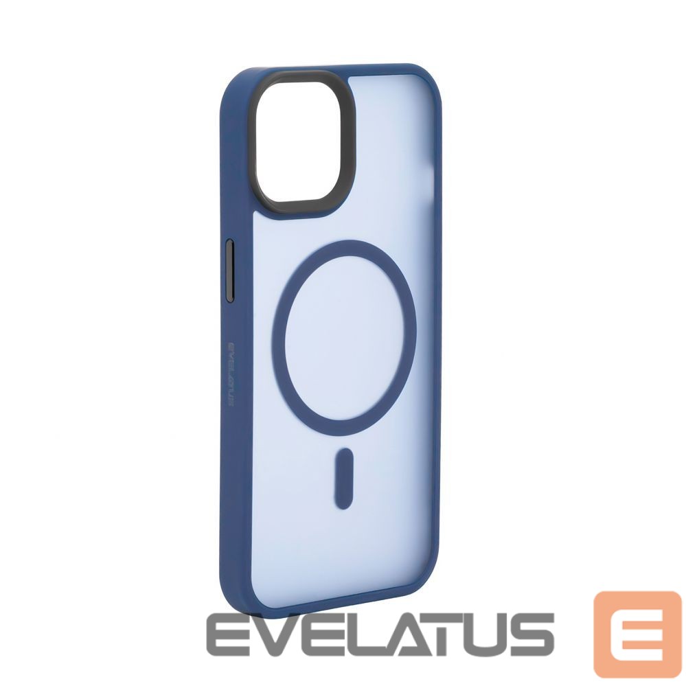 Tagakaaned Evelatus Apple iPhone 14 Pro Max Hybrid Case With MagSafe PC+TPU Blue