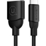Kaabel USAMS Apple SJ245USB01, USB B - Lightning 8pin, 1 m Cabel Black