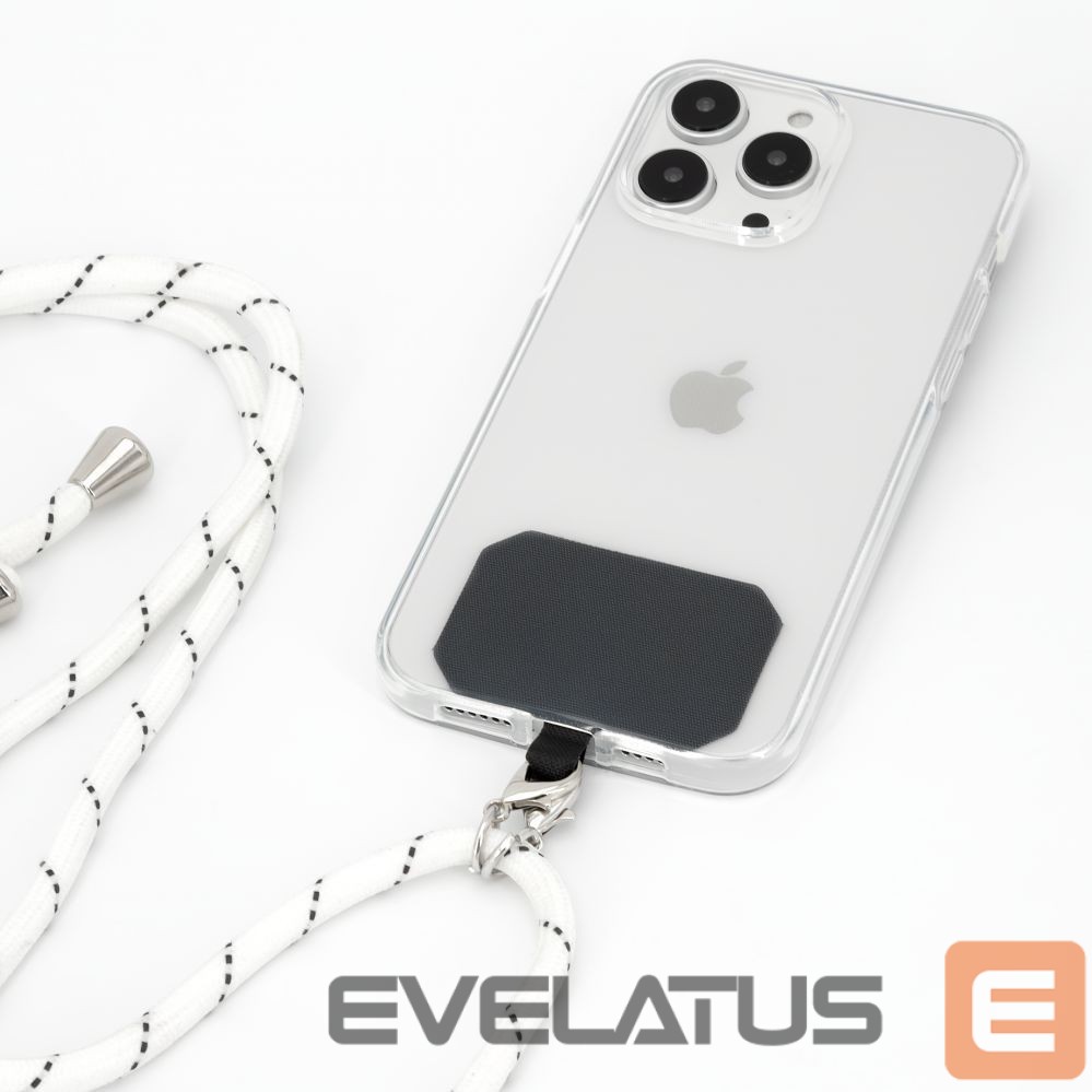 Universaalne telefonihoidja (Popsocket) iLike Removable Handsrtap For Strip Black