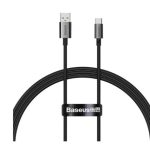Kaabel Baseus  Superior Series USB-A / USB-C cable 100W 1m Black