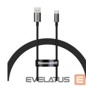 Kaabel Baseus  Superior Series USB-A / USB-C cable 100W 1m Black