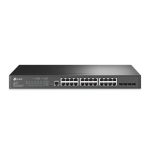 Server – muud tarvikud TP-Link  JetStream L2 Switch TL-SG3428 Web Managed, Rackmountable, SFP ports quantity 4, Power supply type Single, Ethernet LAN (RJ-45) ports 24, 1 × Console Port, 1× Micro-USB Console Port 
