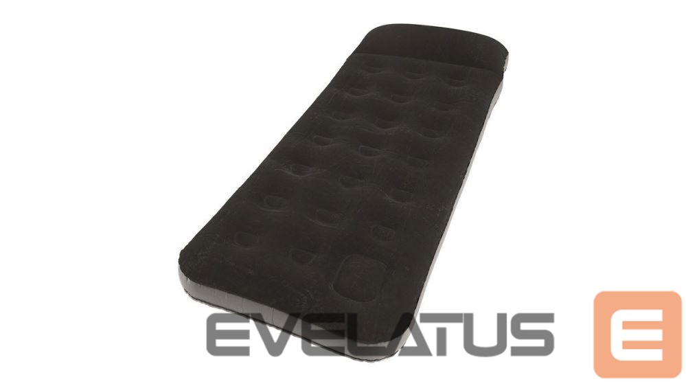 Juuste sirgendaja Outwell Excellent Single Sleeping Mat, Flock, Black and Grey