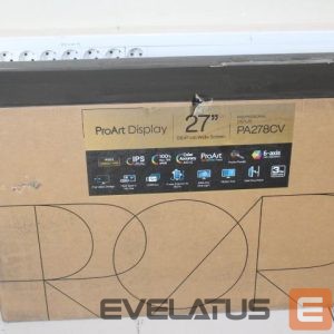 Monitorid Asus  SALE OUT.   ProArt Display Professional Monitor PA278CV 27 ", IPS, WQHD, 2560x1440, 16:9, 5 ms, 350 cd/m², Gray, DAMAGED PACKAGING, 100% sRGB, 100% Rec. 709, Color Accuracy ΔE < 2, Calman Verified, USB-C, DisplayPort Daisy-chaining, ProArt Preset, ProArt Palette, Ergonomic Stand, HDMI ports quantity 2, 75 Hz 