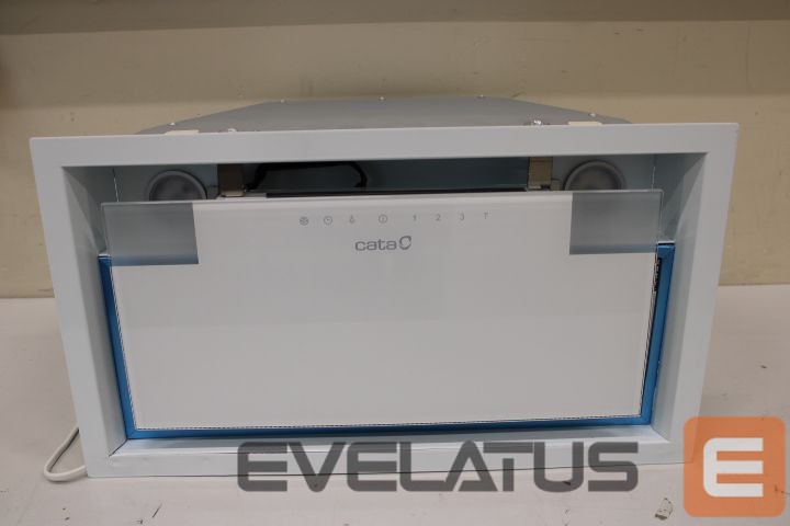 Integreeritav õhupuhasti Cata SALE OUT. Hood GC DUAL A 45 XGWH Canopy Energy efficiency class A Width 45 cm 820 m³/h Touch control LED White glass DAMAGED PACKAGING
