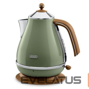 Veekeetja DeLonghi  KBOV 2001.GR Kettle Electric 2000 W 1.7 L 360° rotational base Green 