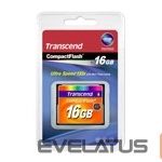 Mälukaardid Transcend  CF, 16GB, 133x 