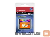 Mälukaardid Transcend  CF, 16GB, 133x 