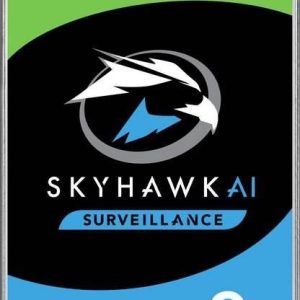 Kõvaketas HDD SeaGate  HDD||SkyHawk|8TB|SATA 3.0|256 MB|7200 rpm|3,5"|ST8000VE001 