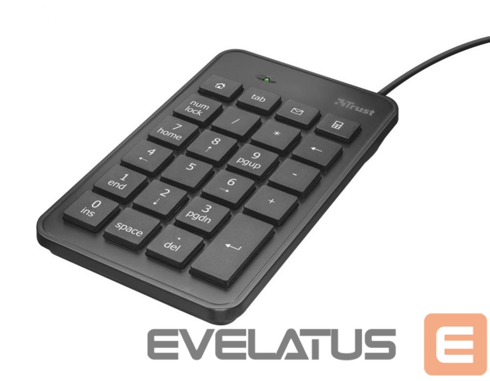 Arvuti klaviatuur Trust KEYBOARD NUMERIC XALAS/22221