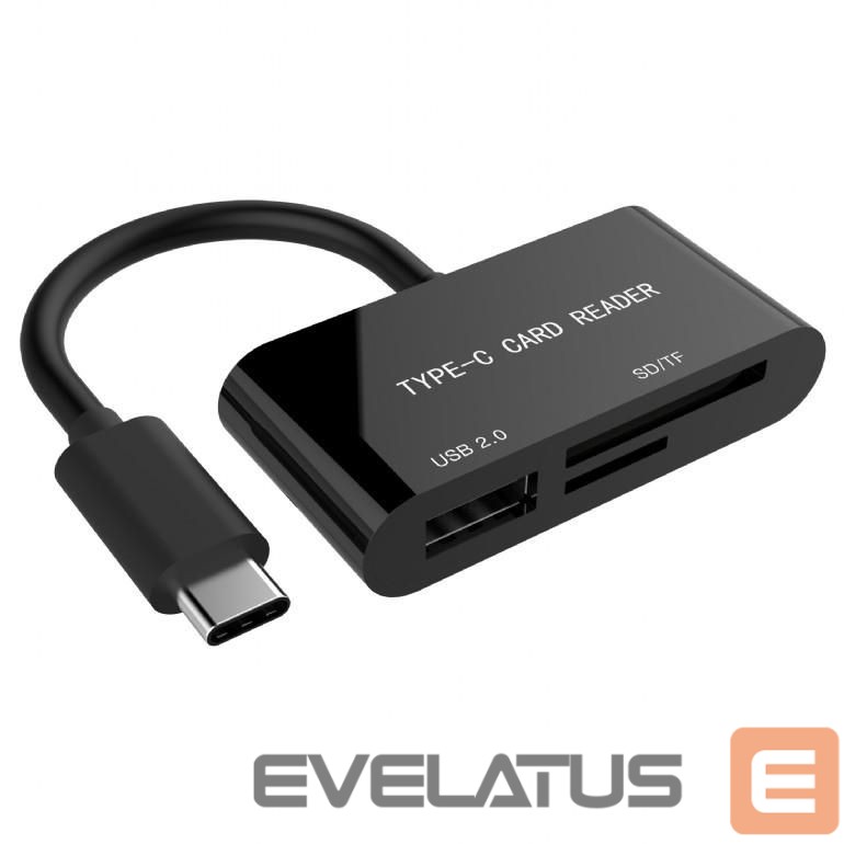 Muu arvutitarvik Gembird MEMORY READER USB-C SD/COMBO UHB-CR3-02