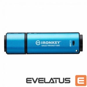 Mälupulk Kingston  MEMORY DRIVE FLASH USB-C 64GB/IKVP50C/64GB 